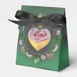 4. Frucht & Blütenfrucht + Foto Hochzeit Jahrestag Geschenkschachtel