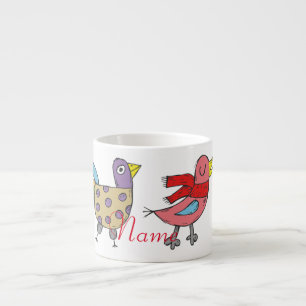 4 Funny Birds Thunder_Cove Espressotasse