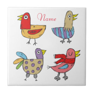 4 Funny Birds Thunder_Cove Fliese