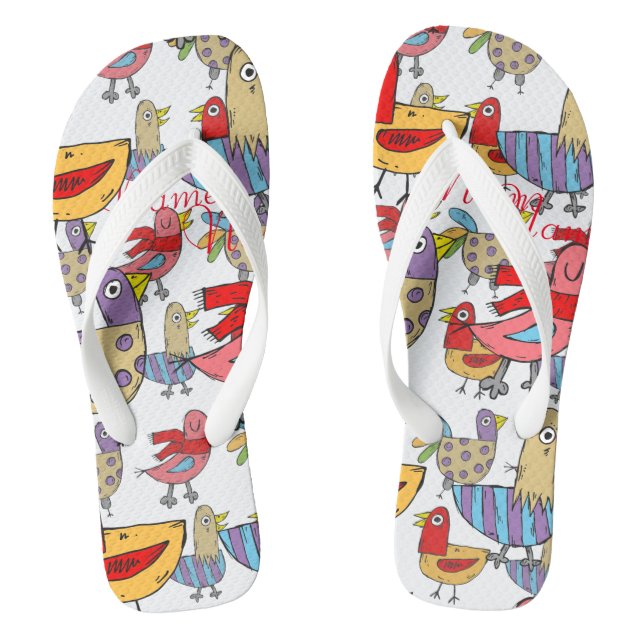 4 Funny Birds Thunder_Cove Flip Flops (Fußbett)