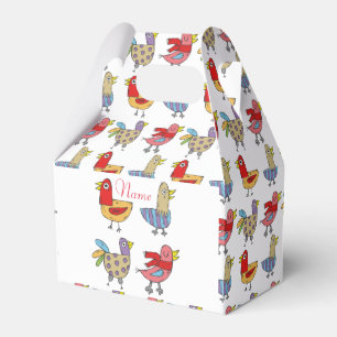 4 Funny Birds Thunder_Cove Geschenkschachtel