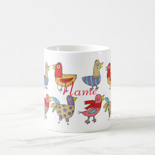 4 Funny Birds Thunder_Cove Kaffeetasse