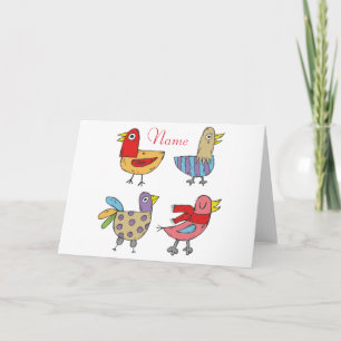 4 Funny Birds Thunder_Cove Karte