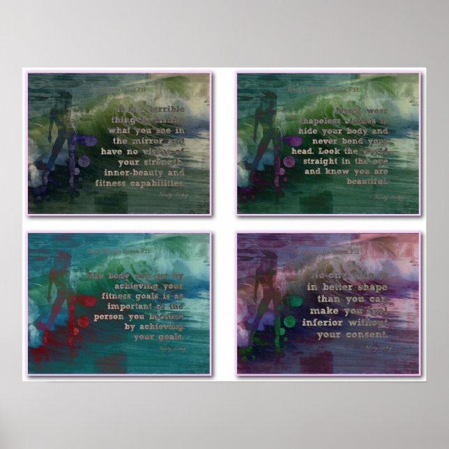 4 für Vertrauen! Poster (Vorne)