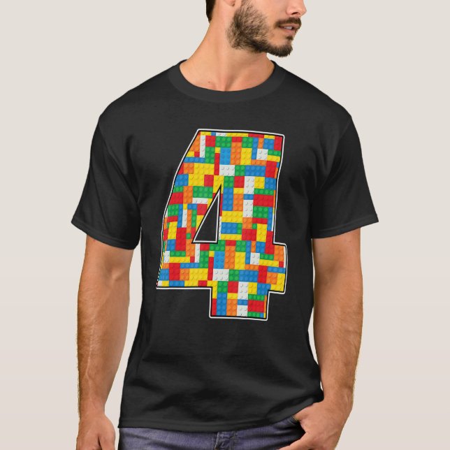 4. Geburtstag 4. Geburtstag T-Shirt (Vorderseite)
