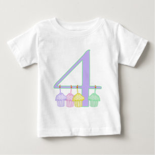4. Geburtstag Baby T-shirt