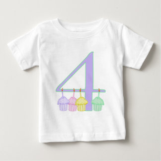 4. Geburtstag Baby T-shirt