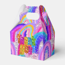 4. Geburtstag Danke Favor Box