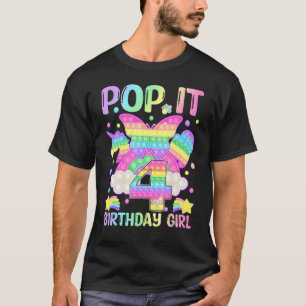 4. Geburtstag Fidget Toy Pop Es Geburtstagskind 4 T-Shirt