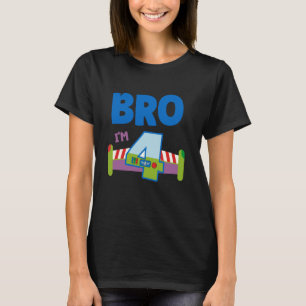 4. Geburtstag Junge Spielzeug Lover Bro Ich bin 4 T-Shirt