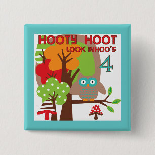 4. Geburtstag T Shirts und Geschenke Button