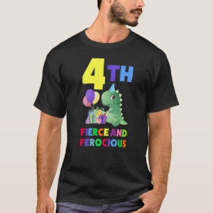 4. Geburtstag und Wildes Alter von 4 Jahren T-Shirt