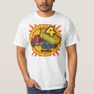 4. Geburtstagsdup Truck Geburtstag Zolltarif T - S T-Shirt