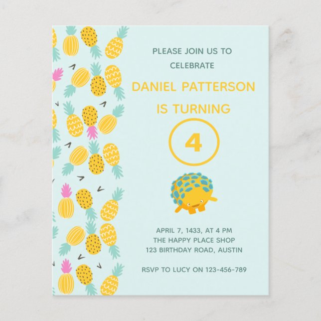 4. Geburtstagskarte Geburtstagskarte (Vorderseite)