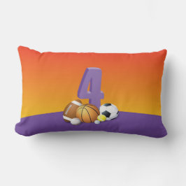 4. Geburtstagssportbälle Lendenkissen