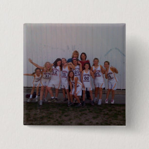 4. Grad-Mädchen-Basketball-Knopf Button