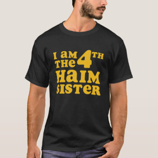 4. Haim Sister Classic T-Shirt