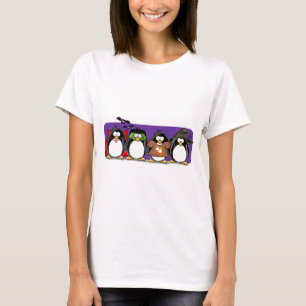 4 Halloween-Pinguine T-Shirt