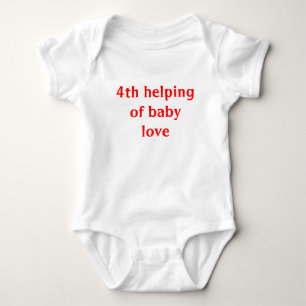 4. Helfen der Baby-Liebe Baby Strampler