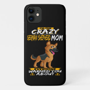 4 Ich bin die verrückte deutsche Schäfermama Alle Case-Mate iPhone Hülle