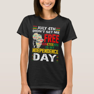 4. Ich habe mich im 19. Jahrhundert nicht frei Set T-Shirt