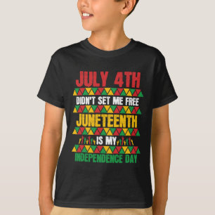 4. Ich habe nicht meine Unabhängigkeit Set T-Shirt