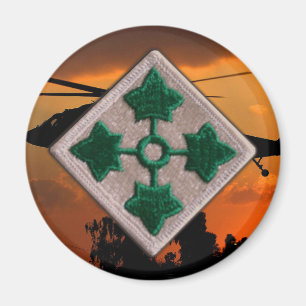 4. ID Infanterieabteilung vietnam iraq war vets Magnet
