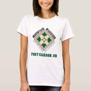 4. Identifikations-GebirgsKrieger Fort Carson T-Shirt