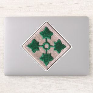 4. INF Infanterie Division Fort Carson Contour Sti Aufkleber