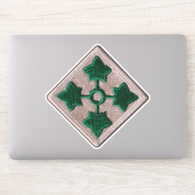 4. INF Infanterieabteilung Fort Carson Contour Sti Aufkleber (Computer)