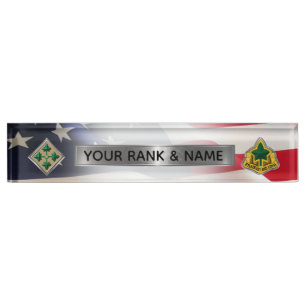 4. Infanterie-Division - 4. ID Namensplakette