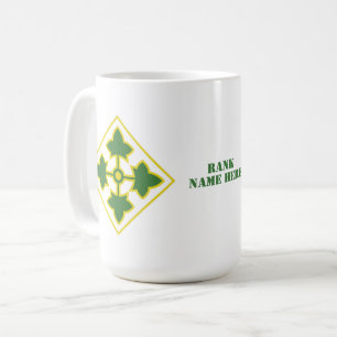 4. Infanterie-Division-Abzeichen Kaffeetasse