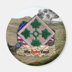 4. Infanterie Division Patch iraq war vets Magnet