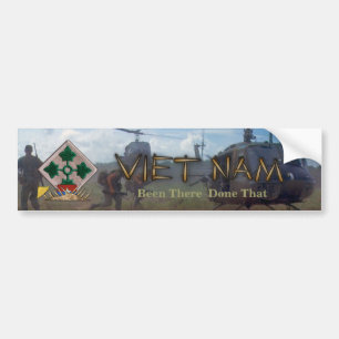 4. Infanterie-Division vietnam nam War Autoaufkleber