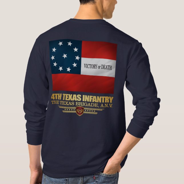 4. Infanterie Texas T-Shirt (Rückseite)