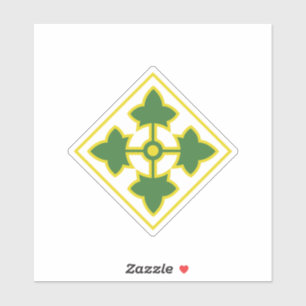 4. Infanterieabteilung Abzeichen Aufkleber