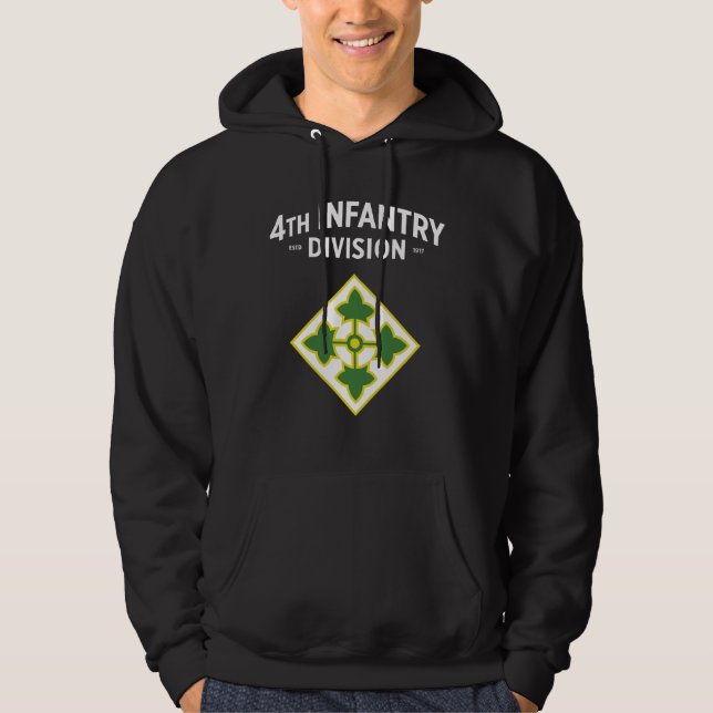 4. Infanterieabteilung Abzeichen Hoodie (Vorderseite)