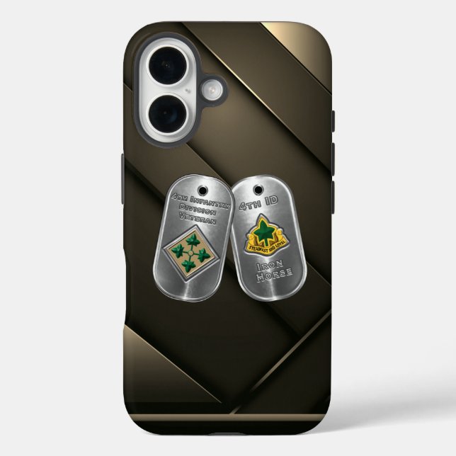 4. Infanterieabteilung Case-Mate iPhone Hülle (Rückseite)