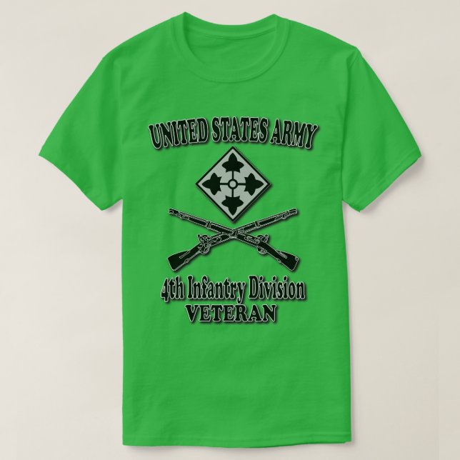 4. Infanterieabteilung Veteran T-Shirt (Design vorne)