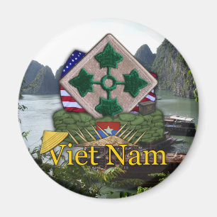 4. Infanterieabteilung vietnam war vets Magnet