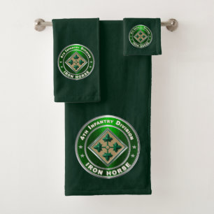 4. Infanteriedivision Badhandtuch Set