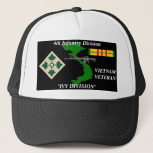 4. Infanteriedivision-" Efeu-Abteilungs-" Truckerkappe