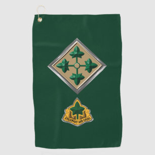 4. Infanteriedivision Golfhandtuch