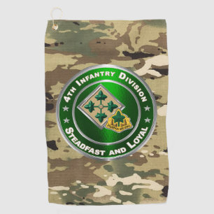 4. Infanteriedivision Golfhandtuch