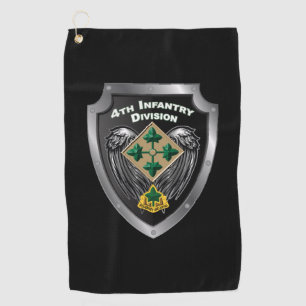 4. Infanteriedivision Golfhandtuch