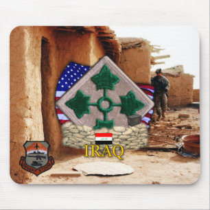 4. Infanteriedivision gulf war vets Mousepad