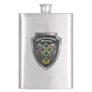 4. Infanteriedivision „Standhaft und Treu“ Flachmann