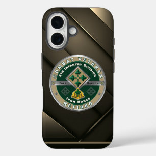 4. Infanteriedivision Veteran im Ruhestand iPhone 16 Hülle