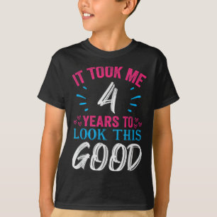 4 Jahre alt Geburtstag Zitat Grafik Funny 4. B-da T-Shirt