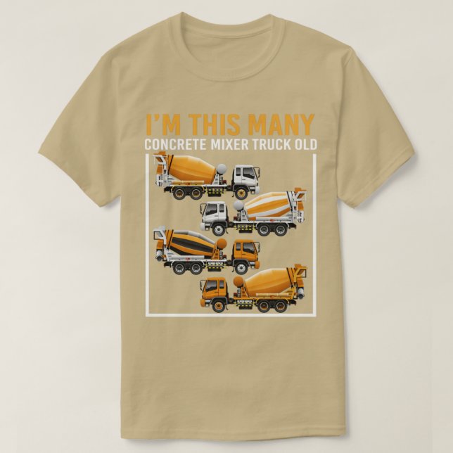 4 Jahre alt Im Jahr 2004 im Truck 4th B T-Shirt (Design vorne)